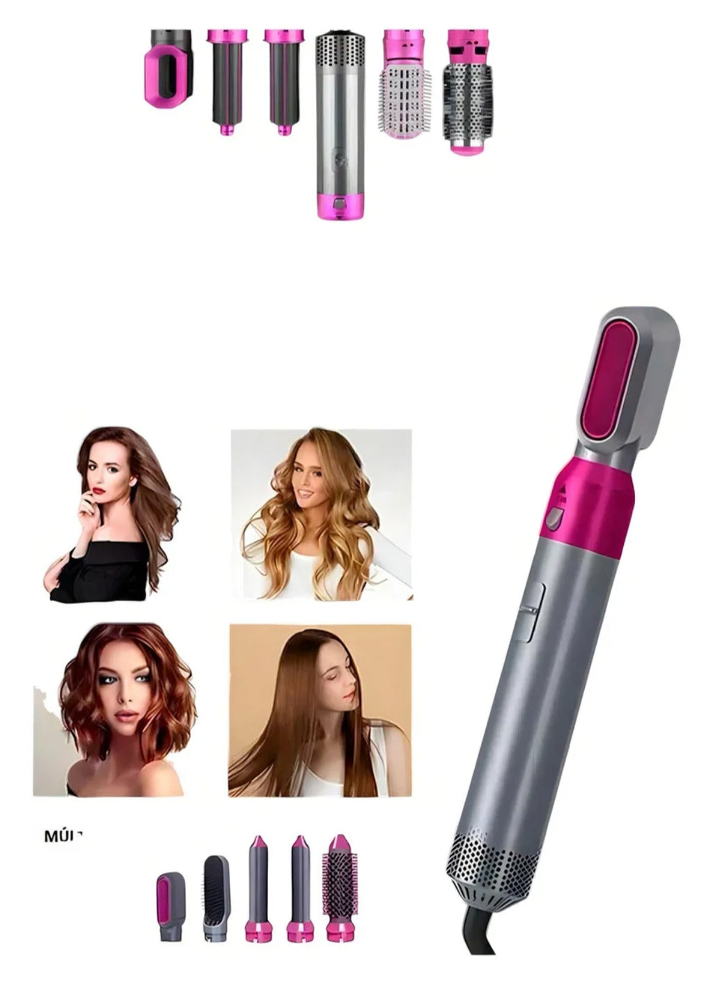 cepillo profesional 5 en 1 el original